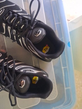 Zapatillas Nike Air Max TN Negras Blancas
