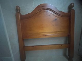 Cabecero de madera para cama de 90
