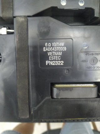 Altavoces TV LG Negros