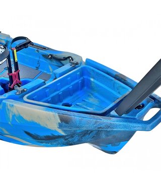 Kayak Doble Desmontable con Pedaleras y Ruedas