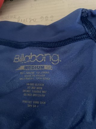 Rashguard Billabong Blu Taglia M