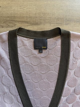 Cardigan Fendi Donna 46 IT - L misto viscosa