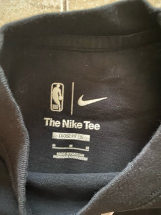 Camiseta Nike NBA Brooklyn Nets Negra