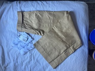 Pantalón ancho mostaza Talla 38