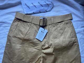 Pantalón ancho mostaza Talla 38
