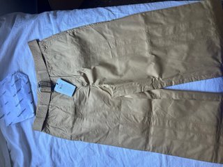 Pantalón ancho mostaza Talla 38