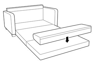 Sofá Cama Ikea Gris Oscuro