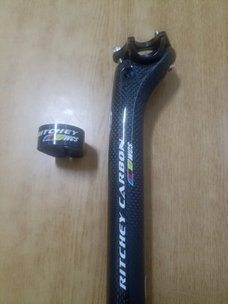 Nueva carbono ritchey wcs tija retroceso + cierre