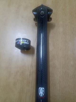 Nueva carbono ritchey wcs tija retroceso + cierre