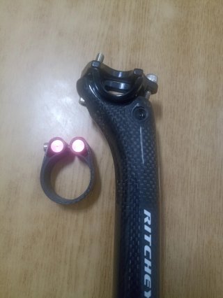 Nueva carbono ritchey wcs tija retroceso + cierre