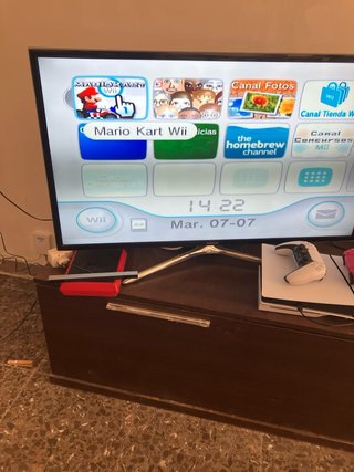 Nintendo Wii Roja