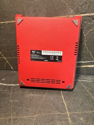 Nintendo Wii Roja