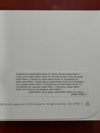 Apple Watch Cinturino Sport SM Nero