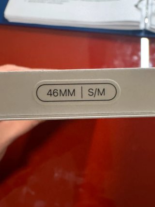 Apple Watch Cinturino Sport SM Nero