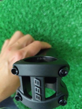 Potencia BBB 32.8 x 90mm Ciclismo