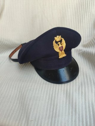 Gorra Polizia vintage RI azul marino