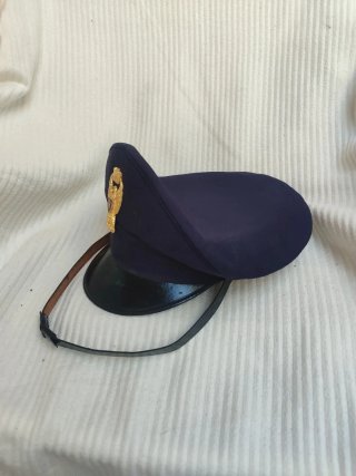 Gorra Polizia vintage RI azul marino