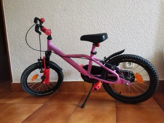 Bicicleta infantil aro 16" (1.10-1.20 m.)