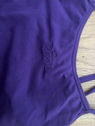 Bañador deportivo TURBO morado