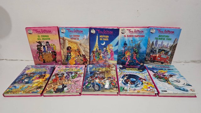Lote de 10 libros Tea Stilton