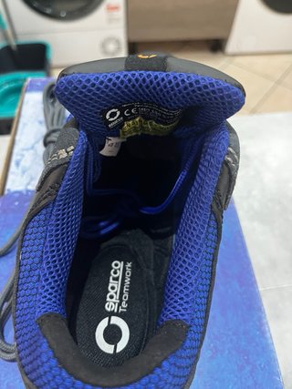 Scarpe antinfortunistiche Sparco blu/grigie