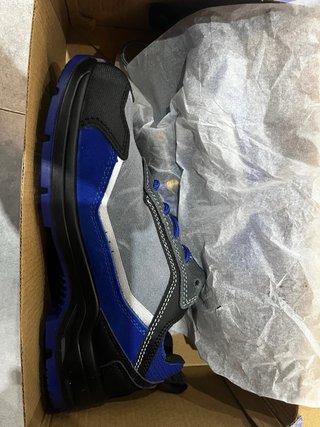 Scarpe antinfortunistiche Sparco blu/grigie
