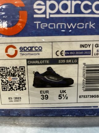 Scarpe antinfortunistiche Sparco blu/grigie