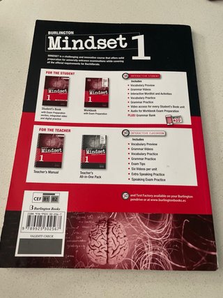 Mindset 1ºbachillerato Workbook
