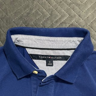 Camisa Polo Tommy Hilfiger Azul talla M original