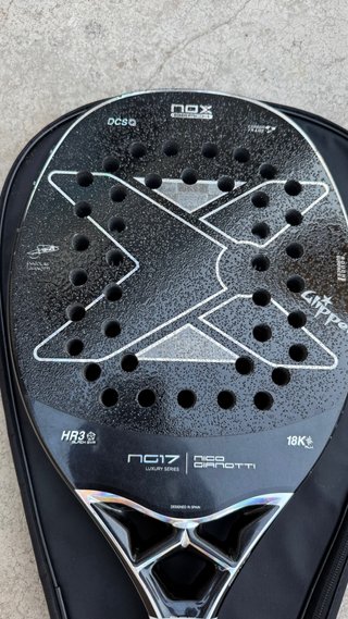 Pala NOX NG17 tenis playa con undergrip