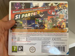 Pokemon Ultra Sole Steelbook Nintendo 3DS Ita