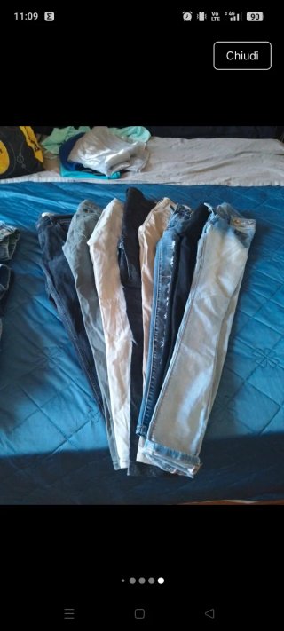 Set 8jeans donna