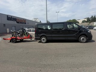 Remolque moto 750  plegable con elevación