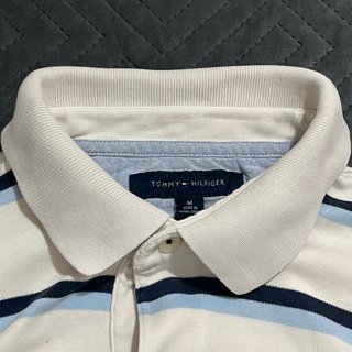 Camisa Polo Tommy Hilfiger Rayas talla M original