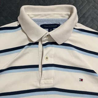 Camisa Polo Tommy Hilfiger Rayas talla M original