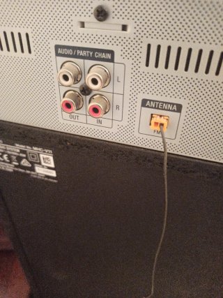 Equipo de música Sony MHC-V11