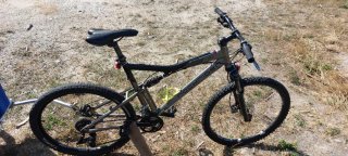 Bicicleta de Montaña con Remolque