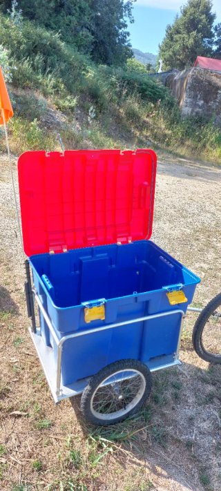 Bicicleta de Montaña con Remolque