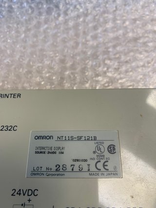 Omron NT11S SF121B Panel Operador