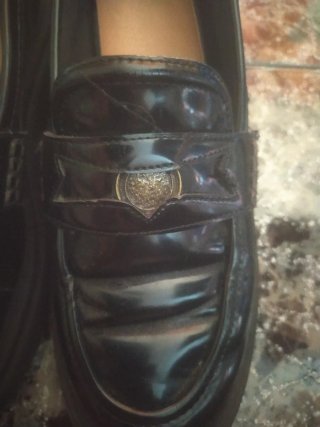 Mocasines Mango Talla 35 Negros