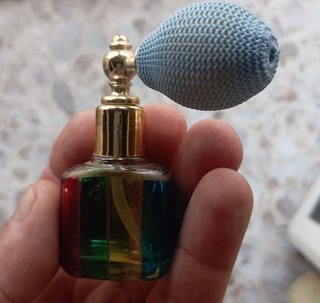 Atomizzatore Profumo Vintage Vetro Murano