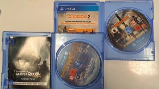 Lotto 2 Giochi PS4: The Division 2 & Ghost Recon