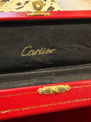 Estuche Cartier Rojo