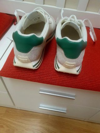 Zapatillas Lacoste Blancas y Verdes