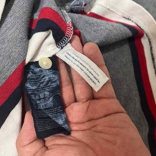 Camisa Polo Tommy Hilfiger Talla M Rayas talla XL