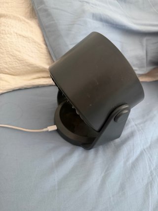 Ventilatore da tavolo Rintea, 11 velocità, ricaricabile 5400mAh, ventilatore USB con inclinazione variabile di 105°