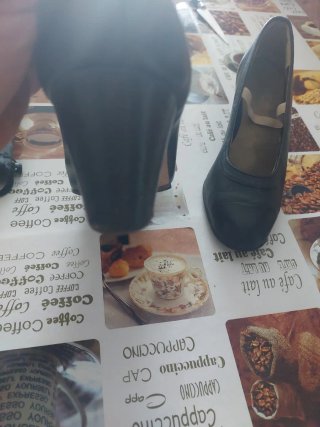 Zapatos de flamenco negros