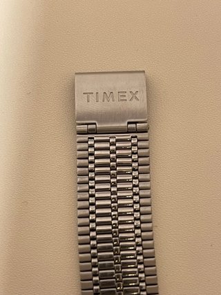 Reloj Q Timex Reissue 38mm Azul Naranja