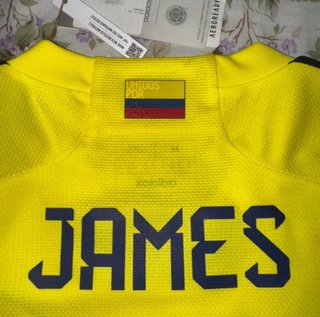 Camiseta Adidas James 10 Colombia Manga Larga