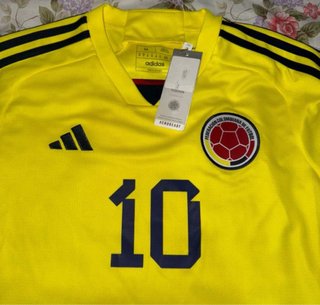 Camiseta Adidas James 10 Colombia Manga Larga